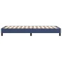 Blue fabric bed frame 90x200 cm by vidaXL, Beds and slatted bases - Ref: Foro24-3120490, Price: 76,96 €, Discount: %