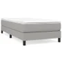 Light gray fabric bed frame 80x200 cm by vidaXL, Beds and slatted bases - Ref: Foro24-3120468, Price: 81,66 €, Discount: %
