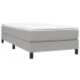 Light gray fabric bed frame 80x200 cm by vidaXL, Beds and slatted bases - Ref: Foro24-3120468, Price: 81,66 €, Discount: %