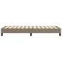 Taupe gray fabric bed frame 80x200 cm by vidaXL, Beds and slatted bases - Ref: Foro24-3120472, Price: 87,65 €, Discount: %