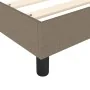 Taupe gray fabric bed frame 80x200 cm by vidaXL, Beds and slatted bases - Ref: Foro24-3120472, Price: 87,65 €, Discount: %