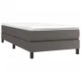 Gray synthetic leather bed frame 80x200 cm by vidaXL, Beds and slatted bases - Ref: Foro24-3120668, Price: 75,90 €, Discount: %
