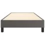 Gray synthetic leather bed frame 80x200 cm by vidaXL, Beds and slatted bases - Ref: Foro24-3120668, Price: 75,90 €, Discount: %