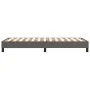 Gray synthetic leather bed frame 80x200 cm by vidaXL, Beds and slatted bases - Ref: Foro24-3120668, Price: 75,90 €, Discount: %