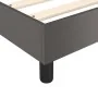 Gray synthetic leather bed frame 80x200 cm by vidaXL, Beds and slatted bases - Ref: Foro24-3120668, Price: 75,90 €, Discount: %
