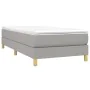 Light gray fabric bed frame 80x200 cm by vidaXL, Beds and slatted bases - Ref: Foro24-3120566, Price: 85,26 €, Discount: %