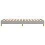 Light gray fabric bed frame 80x200 cm by vidaXL, Beds and slatted bases - Ref: Foro24-3120566, Price: 85,26 €, Discount: %