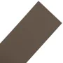Borduras de jardín 4 uds polietileno marrón 10 m 15 cm de vidaXL, Ribetes y bordes para jardín - Ref: Foro24-3155450, Precio:...