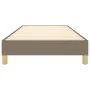 Taupe gray fabric bed frame 80x200 cm by vidaXL, Beds and slatted bases - Ref: Foro24-3120570, Price: 83,42 €, Discount: %