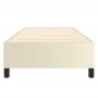 Estructura de cama cuero sintético color crema 80x200 cm de vidaXL, Camas y somieres - Ref: Foro24-3121013, Precio: 71,11 €, ...