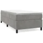Hellgrauer Samtbettrahmen 80x200 cm von vidaXL, Betten und Lattenroste - Ref: Foro24-3121084, Preis: 97,31 €, Rabatt: %