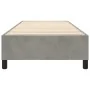 Estructura de cama de terciopelo gris claro 80x200 cm de vidaXL, Camas y somieres - Ref: Foro24-3121084, Precio: 97,31 €, Des...