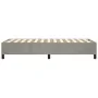Estructura de cama de terciopelo gris claro 80x200 cm de vidaXL, Camas y somieres - Ref: Foro24-3121084, Precio: 97,31 €, Des...