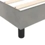 Hellgrauer Samtbettrahmen 80x200 cm von vidaXL, Betten und Lattenroste - Ref: Foro24-3121084, Preis: 97,31 €, Rabatt: %