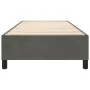 Dark gray velvet bed frame 100x200 cm by vidaXL, Beds and slatted bases - Ref: Foro24-3121103, Price: 84,45 €, Discount: %