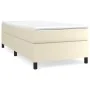 Boxspringbettgestell cremefarbenes Kunstleder 100x200 cm von vidaXL, Betten und Lattenroste - Ref: Foro24-3121031, Preis: 85,...