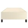 Boxspringbettgestell cremefarbenes Kunstleder 100x200 cm von vidaXL, Betten und Lattenroste - Ref: Foro24-3121031, Preis: 85,...