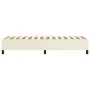 Boxspringbettgestell cremefarbenes Kunstleder 100x200 cm von vidaXL, Betten und Lattenroste - Ref: Foro24-3121031, Preis: 85,...