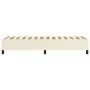 Estructura de cama box spring cuero sintético crema 100x200 cm de vidaXL, Camas y somieres - Ref: Foro24-3121031, Precio: 84,...