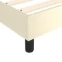 Boxspringbettgestell cremefarbenes Kunstleder 100x200 cm von vidaXL, Betten und Lattenroste - Ref: Foro24-3121031, Preis: 85,...