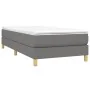 Dark gray fabric bed frame 90x190 cm by vidaXL, Beds and slatted bases - Ref: Foro24-3120575, Price: 94,60 €, Discount: %