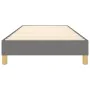 Dunkelgrauer Stoffbettrahmen 90x190 cm von vidaXL, Betten und Lattenroste - Ref: Foro24-3120575, Preis: 96,42 €, Rabatt: %
