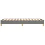 Dunkelgrauer Stoffbettrahmen 90x190 cm von vidaXL, Betten und Lattenroste - Ref: Foro24-3120575, Preis: 96,42 €, Rabatt: %