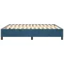 Estructura de cama de terciopelo azul 200x200 cm de vidaXL, Camas y somieres - Ref: Foro24-3121142, Precio: 147,57 €, Descuen...