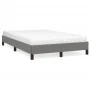 Estructura de cama de tela gris oscuro 120x200 cm de vidaXL, Camas y somieres - Ref: Foro24-346705, Precio: 126,28 €, Descuen...