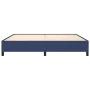 Blue taupe gray fabric bed frame 200x200 cm by vidaXL, Beds and slatted bases - Ref: Foro24-347096, Price: 135,42 €, Discount: %
