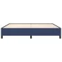 Estructura de cama de tela gris taupe azul 200x200 cm de vidaXL, Camas y somieres - Ref: Foro24-347096, Precio: 135,42 €, Des...