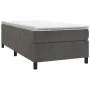 Dunkelgrauer Samtbettrahmen 80x200 cm von vidaXL, Betten und Lattenroste - Ref: Foro24-3121085, Preis: 87,85 €, Rabatt: %