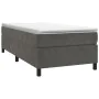 Dunkelgrauer Samtbettrahmen 90x190 cm von vidaXL, Betten und Lattenroste - Ref: Foro24-3121091, Preis: 92,38 €, Rabatt: %