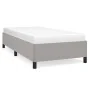Light gray fabric bed frame 90x200 cm by vidaXL, Beds and slatted bases - Ref: Foro24-347034, Price: 84,10 €, Discount: %