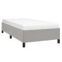 Light gray fabric bed frame 90x200 cm by vidaXL, Beds and slatted bases - Ref: Foro24-347034, Price: 84,10 €, Discount: %