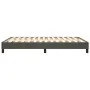 Estructura de cama de terciopelo gris oscuro 140x200 cm de vidaXL, Camas y somieres - Ref: Foro24-3120773, Precio: 100,44 €, ...