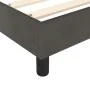 Estructura de cama de terciopelo gris oscuro 140x200 cm de vidaXL, Camas y somieres - Ref: Foro24-3120773, Precio: 100,44 €, ...