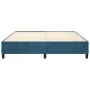 Estructura de cama de terciopelo azul 180x200 cm de vidaXL, Camas y somieres - Ref: Foro24-3121136, Precio: 140,18 €, Descuen...