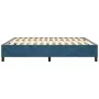 Estructura de cama de terciopelo azul 180x200 cm de vidaXL, Camas y somieres - Ref: Foro24-3121136, Precio: 140,18 €, Descuen...
