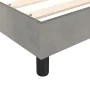 Hellgrauer Samtbettrahmen 140x190 cm von vidaXL, Betten und Lattenroste - Ref: Foro24-3121114, Preis: 148,06 €, Rabatt: %
