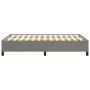 Dark gray fabric bed frame 120x200 cm by vidaXL, Beds and slatted bases - Ref: Foro24-347051, Price: 99,93 €, Discount: %