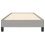 Estructura de cama de tela gris claro 100x200 cm de vidaXL, Camas y somieres - Ref: Foro24-346696, Precio: 78,60 €, Descuento: %