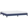 Blau-taupegrauer Stoffbettrahmen 200x200 cm von vidaXL, Betten und Lattenroste - Ref: Foro24-346750, Preis: 103,91 €, Rabatt: %