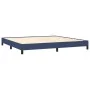 Blau-taupegrauer Stoffbettrahmen 200x200 cm von vidaXL, Betten und Lattenroste - Ref: Foro24-346750, Preis: 103,91 €, Rabatt: %