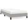 Hellgrauer Stoffbettrahmen 90x190 cm von vidaXL, Betten und Lattenroste - Ref: Foro24-346680, Preis: 80,38 €, Rabatt: %