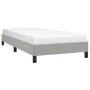 Hellgrauer Stoffbettrahmen 90x190 cm von vidaXL, Betten und Lattenroste - Ref: Foro24-346680, Preis: 80,38 €, Rabatt: %