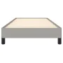 Light gray fabric bed frame 90x190 cm by vidaXL, Beds and slatted bases - Ref: Foro24-346680, Price: 76,47 €, Discount: %