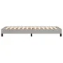 Hellgrauer Stoffbettrahmen 90x190 cm von vidaXL, Betten und Lattenroste - Ref: Foro24-346680, Preis: 80,38 €, Rabatt: %