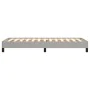 Light gray fabric bed frame 90x190 cm by vidaXL, Beds and slatted bases - Ref: Foro24-346680, Price: 76,47 €, Discount: %