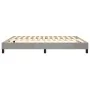 Estructura de cama de terciopelo gris claro 160x200 cm de vidaXL, Camas y somieres - Ref: Foro24-3120778, Precio: 144,82 €, D...